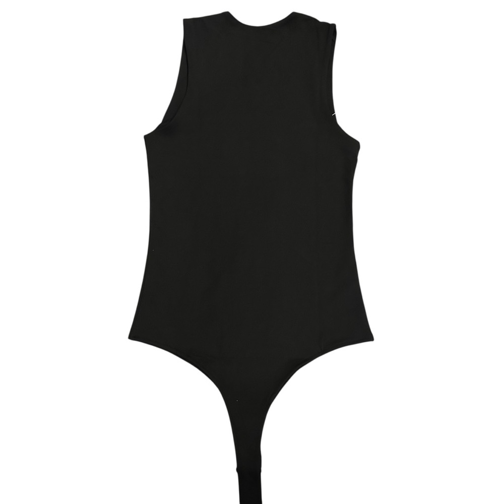 NWT/REORIA/Sexy Sleeveless/Square Neck/Black/Thong/Bodysuit/Size: XS - Picture 3 of 14
